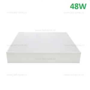 Plafoniera LED 48W Patrata Frameless LZ01