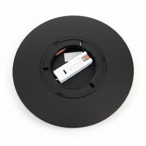 Plafoniera LED 48W Rotunda Neagra Frameless CCT - Img 4