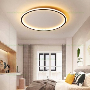 Plafoniera LED 80W Rotunda 3 Functii Dimabila cu Telecomanda - Img 6