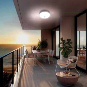 Plafoniera LED Senzor Reglabil 20W Rotunda Exterior CCT- SORENTO - Img 3