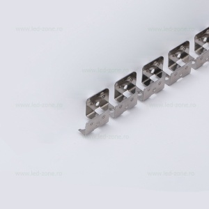 Profil Aluminiu 1M Flexibil Montaj Neon Flex Slim 8x16mm - Img 3