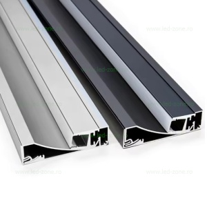 Profil Aluminiu Aplicat Dispersor Mat 2M 12MM Plinta  - Img 4