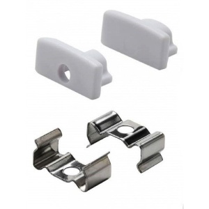 Profil Aluminiu Incastrat Dispersor Mat 1M 12.3MM Plat - Img 3