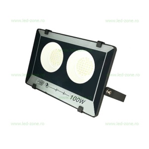 Proiector LED 100W SMD Slim 2 Module - Img 2