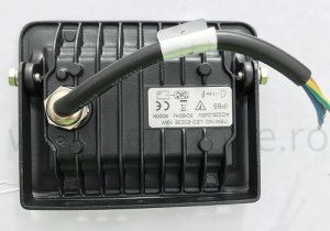 Proiector LED 20W 220V Slim Negru SMD2835 - Img 3