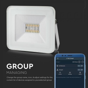 Proiector LED 20W RGB+CCT Smart Bluetooth  - Img 8