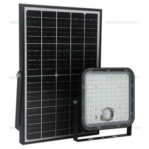 Proiector LED 30W Slim cu Panou Solar - Img 1