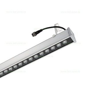Proiector LED 36W 220V Liniar 100cm RGB Telecomanda Premium - Img 2