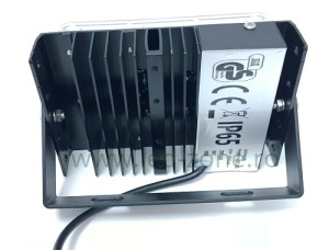 Proiector LED 50W 220V Slim Negru New Design - Img 2