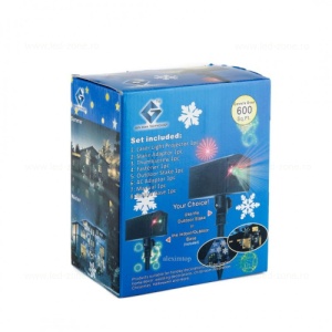 Proiector LED Laser cu Proiectie Lumini Interior Exterior - Img 2