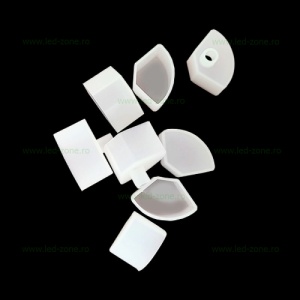 Set 2 Capace Protectie Profil Colt Flexibil Silicon 16x16mm