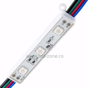 Set 20 Module LED 3xSMD5050 RGB 12V - Img 1