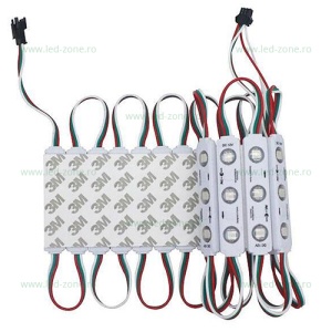 Set 20 Module LED 3xSMD5050 RGB Digital 12V Premium - Img 3