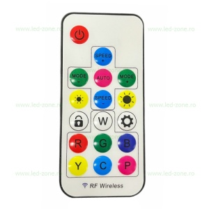 Set 5 Hexagoane LED Honeycomb RGB Digitale Tuburi 440mm - Img 3