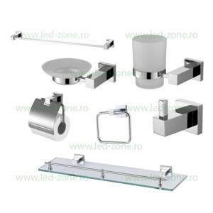 Set Complet Accesorii Pentru Baie Cromat LZ28600