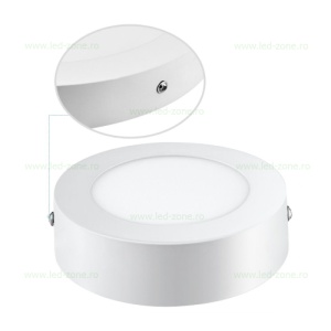 Spot LED 18W Rotund Alb Aplicat Ignifug - Img 2