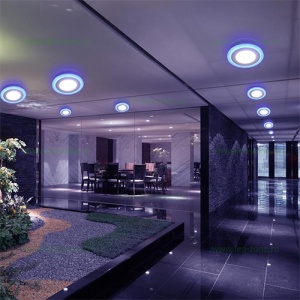 Spot LED 24W Rotund Alb Rece Contur Color Aplicat - Img 7