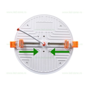 Spot LED 24W Rotund Mat Frameless Cleme Ajustabile - Img 2