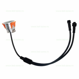 Spot LED 3W Rotund Incastrat RGBW 12V - Img 4