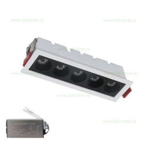 Spot LED 5W Incastrabil Liniar Cob Alb