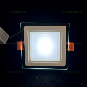 Spot LED 5W Patrat Mat Sticla - Img 5