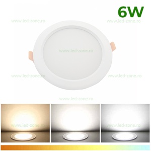 Spot LED 6W Alb 3 Functii IP54 LZ5937