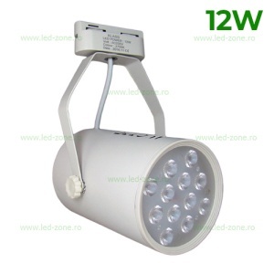 Spot LED Magazin Sina 12x1W Alb