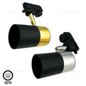 Spot LED Magazin Sina cu Bec GU10 Negru