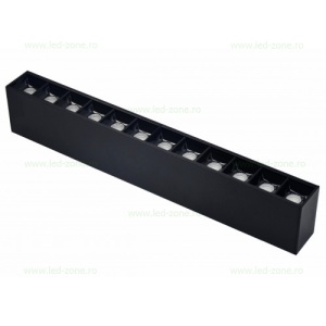Spot LED Magnetic 12W Liniar Clar Negru CCT RF WIFI - Img 2