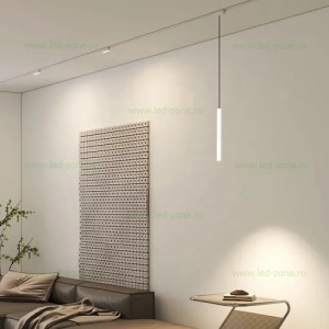 Spot LED Magnetic 6W Pendul Alb Ultra Slim - Img 2