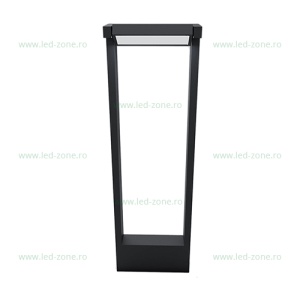 Stalp LED Gradina 10W Negru 78cm