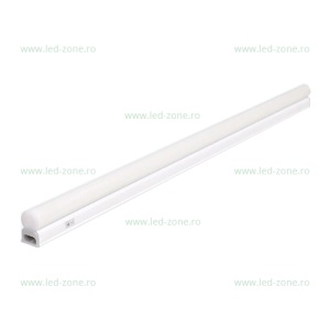 Tub LED T5 8W 58cm Mat Suport Inclus cu Intrerupator - Img 3