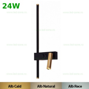 Aplica LED 24W 3 Functii LZ9101 - Img 1