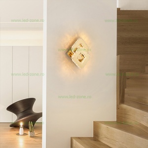 Aplica LED 32W 3 Functii Cristal LZ301-2 - Img 2