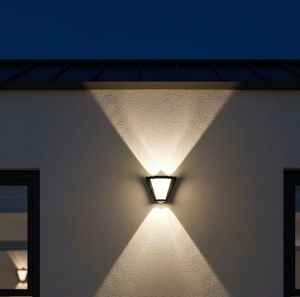 Aplica LED 9W Exterior Neagra LZ307-2