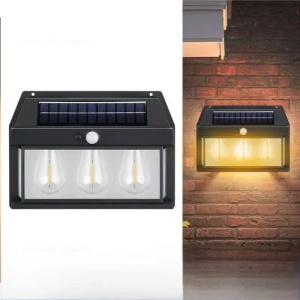 Aplica LED Exterior 3W LED Solara cu Senzor ALS01 - Img 1