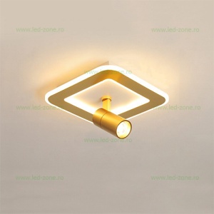 Aplica LED Moderna 20W Patrata 3 Functii LZ2001 - Img 2