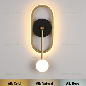 Aplica LED Moderna 24W 3 Functii LZ9116