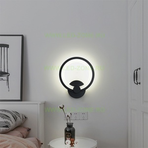 Aplica LED Moderna 24W Rotunda 3 Functii LZ6626-1W - Img 6