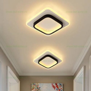 Aplica LED Moderna 44W Patrata 3 Functii LZB82 - Img 3