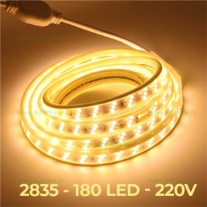 Banda LED 2835 180 SMD/ML 220V Super Bright - Img 3
