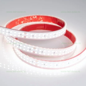 Banda LED 2835 240 SMD/ML 220V Slim Autoadeziva Taiere 10cm - Img 4