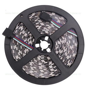 Banda LED 5025 120 SMD/ML Interior Dual White CCT 12V 4 Fire
