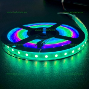 Banda LED 5050 60 SMD/ML Digitala RGB Submersibila 12V - Img 7
