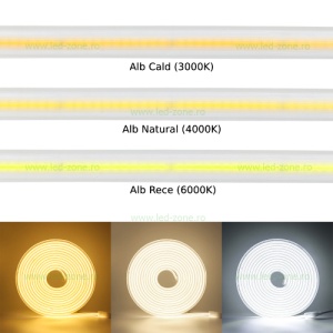 Banda LED COB 220V Slim Silicon Transparent - Img 4