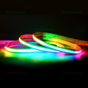 Banda LED COB RGB 720 LED/ML Interior Digitala 24V - Img 2