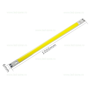 Banda Rigida LED 6mm 100cm 12V COB - Img 4