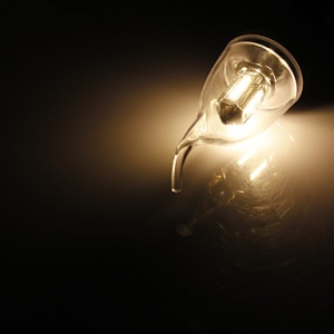Bec LED E14 4W Flacara Clar Corn - Img 4