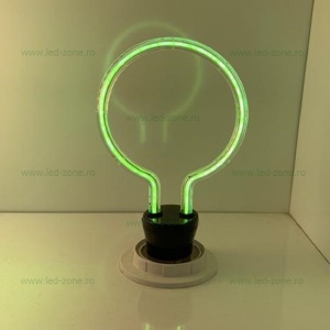Bec LED E27 4W Decorativ Cerc