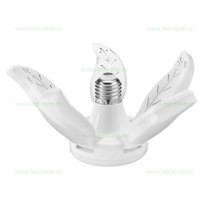 Bec LED E27 55W Pliabil 5 Segmente - Img 4